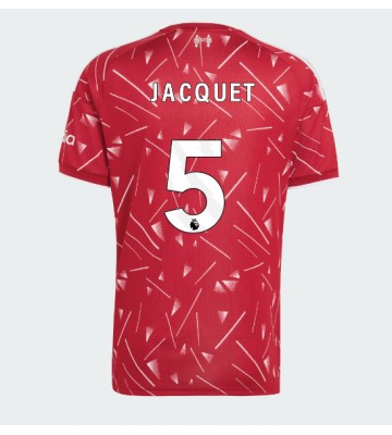Liverpool Jeremy Jacquet #5 Hjemmebanetrøje 2026-27 Kortærmet